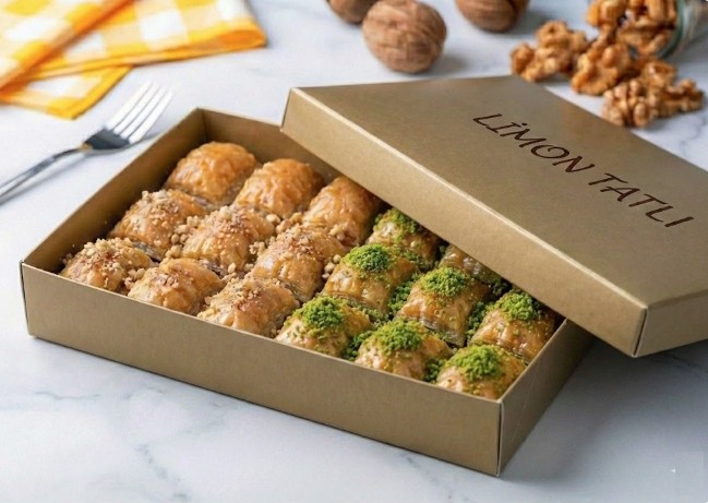 Hediye Doğum Günü Pastası Gönder butik pasta vitrini