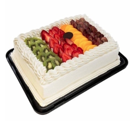 35 Kişilik Karışık Meyveli Pasta Doğum Günü pasta siparişi